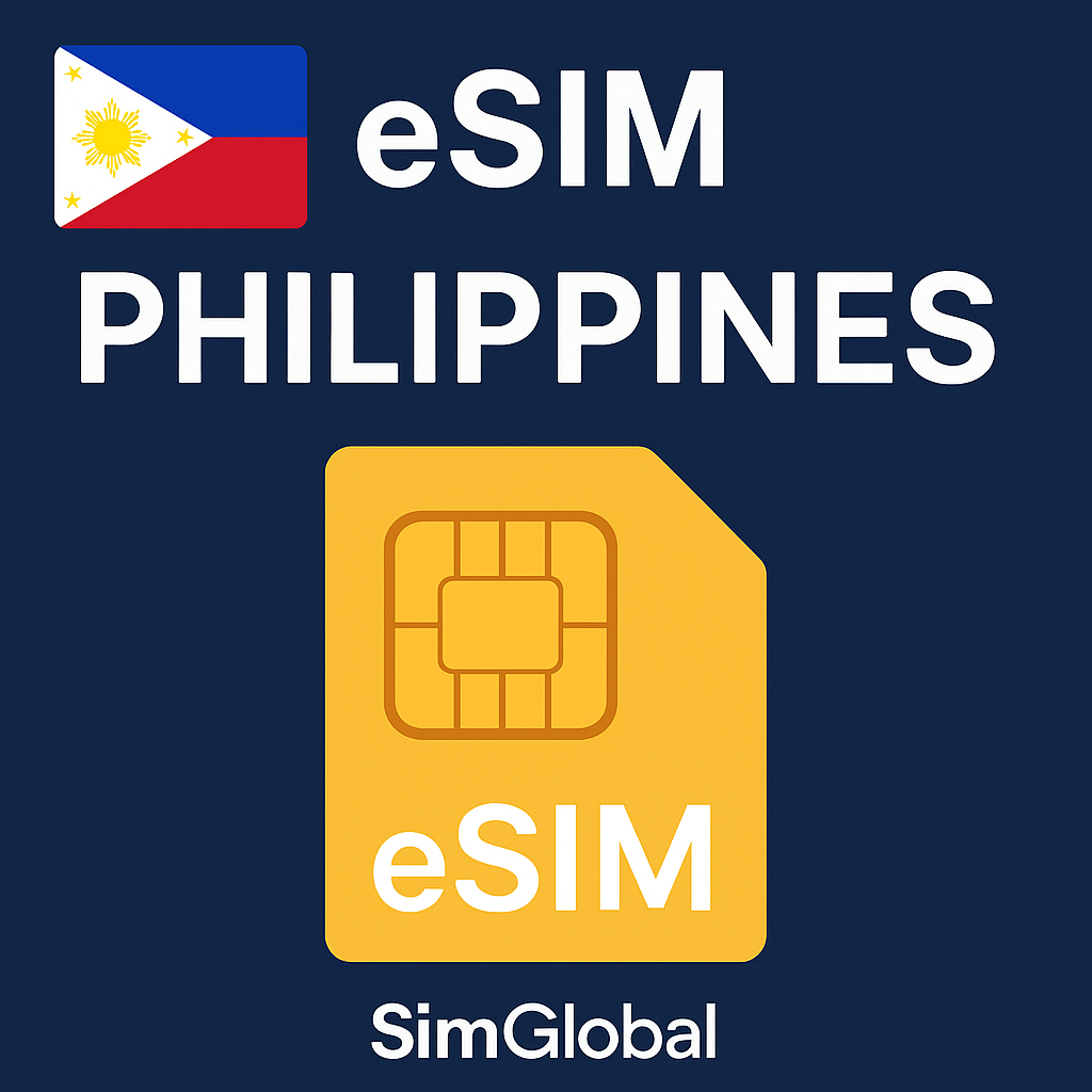 eSIM Philippines - Sim du lịch Philippines tốc độ cao