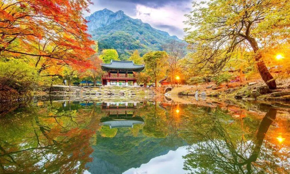 Công viên quốc gia Naejangsan vào thu