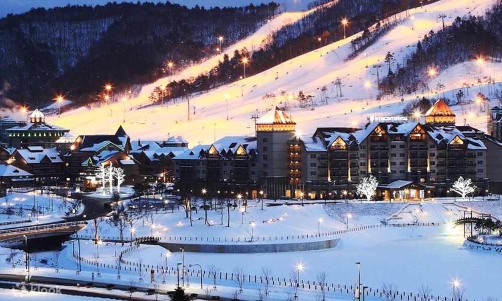 Khu trượt tuyết tại Alpensia Ski Resort