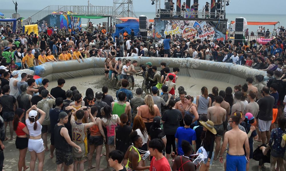 Lễ hội Bùn Boryeong 2025