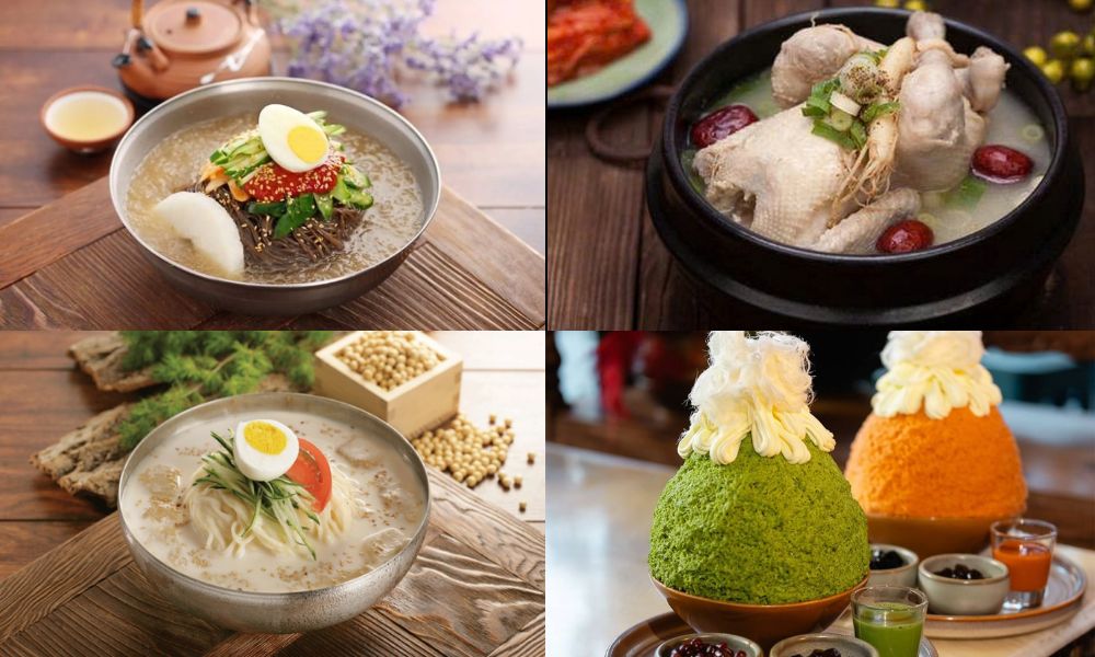 ẩm thực mùa hè tại hàn quốc