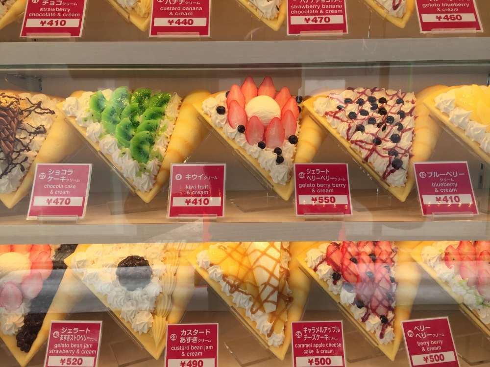 Bánh crepe kiểu Nhật