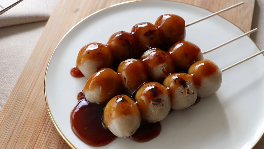Bánh gạo dẻo Dango