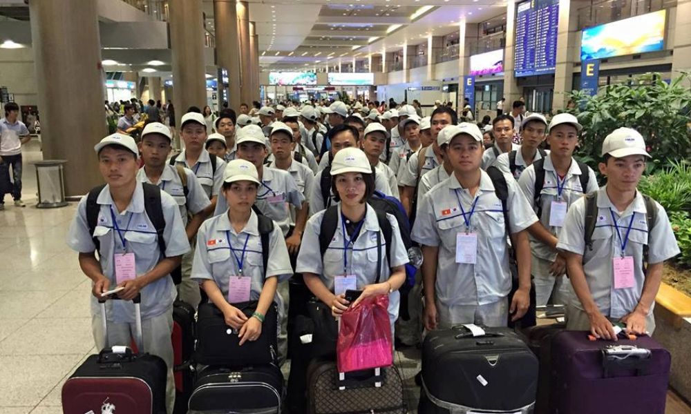 chi phí xuất khẩu lao động hàn