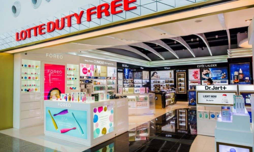 cửa hàng Lotte Duty Free 