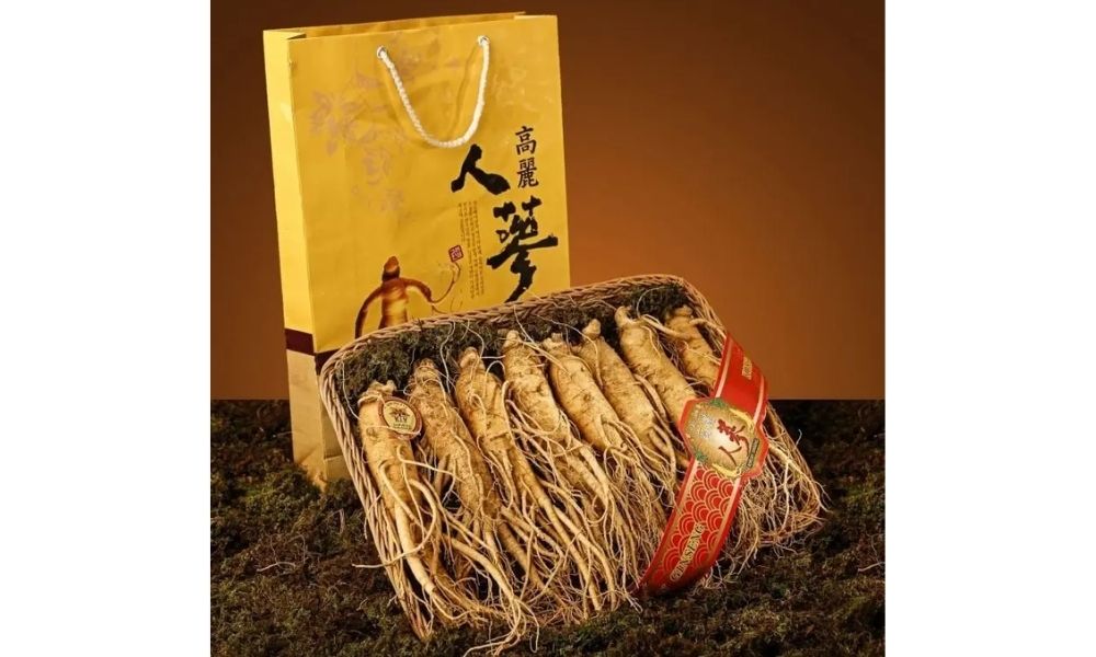hình ảnh sâm tươi (ginseng)