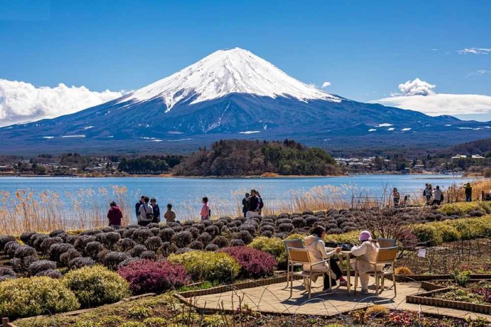 Núi Phú Sĩ và hồ Kawaguchi