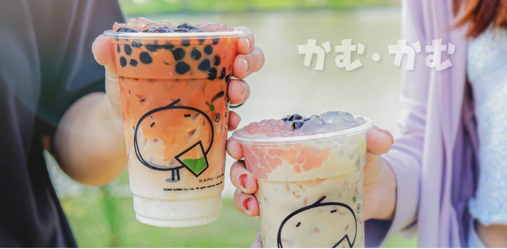 TOP 6 thương hiệu trà sữa nổi tiếng ở Thái Lan 7 Kamu Tea