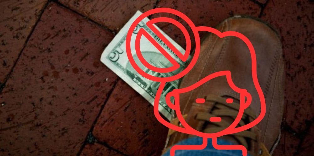 Không giẫm đạp, vò nát hoặc làm hỏng tiền giấy Thái Lan