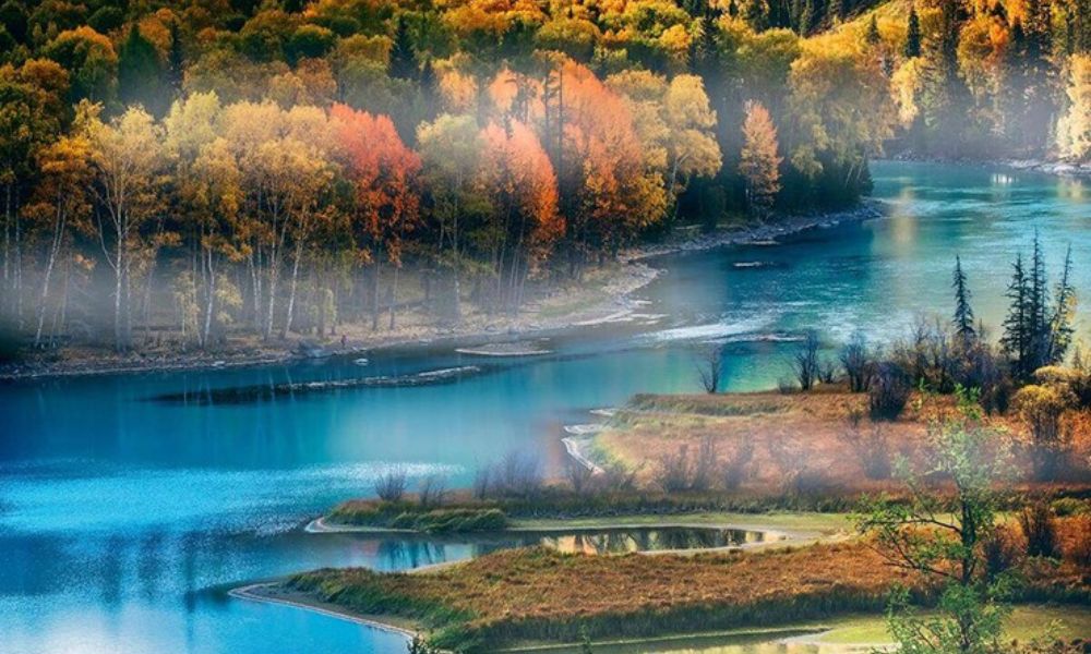 Khu bảo tồn Kanas (Tân Cương) mùa thu