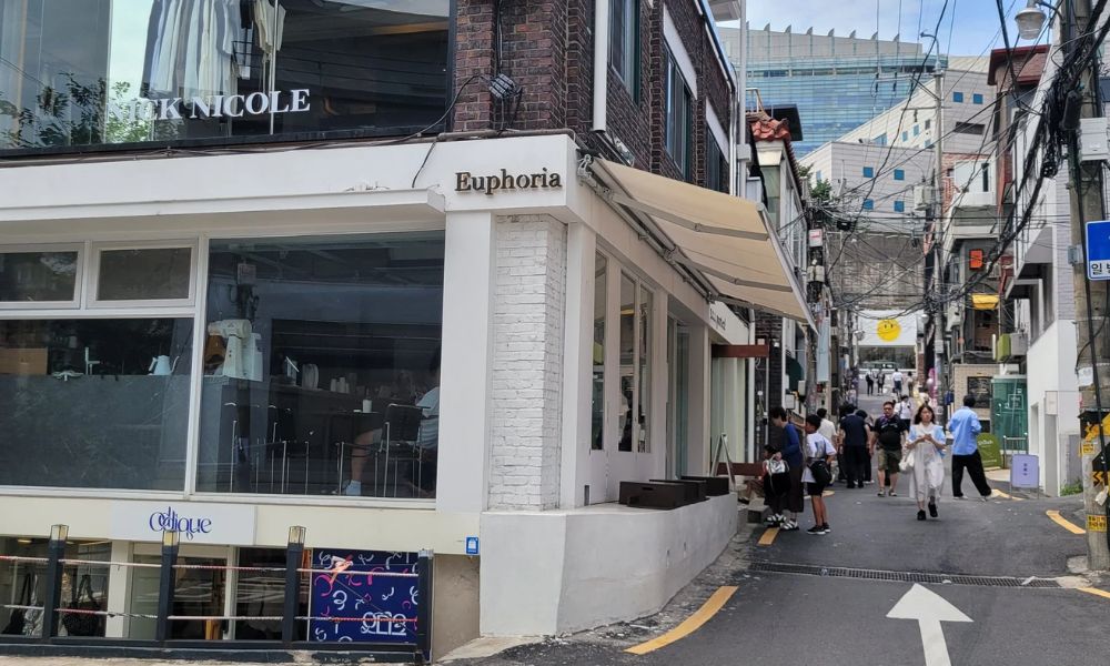 khu phố shopping hannam-dong