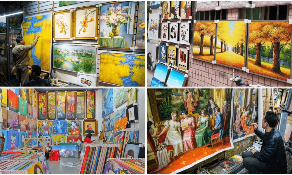 Làng sơn dầu Dafen (Dafen Oil Painting Village)