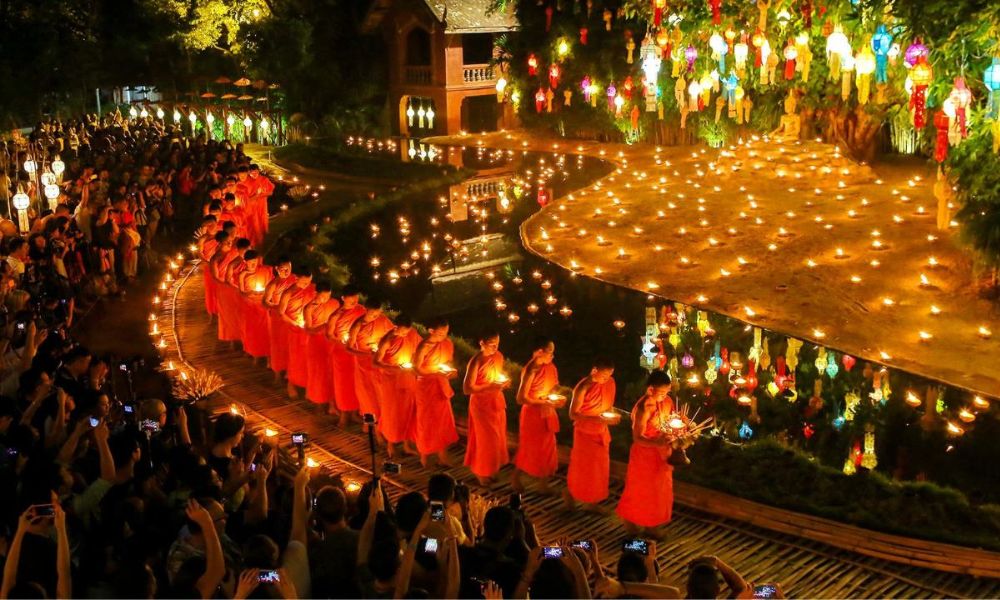 Du lịch Thái Lan mùa lễ hội: Songkran, Loy Krathong 6 Lễ hội Loy Krathong