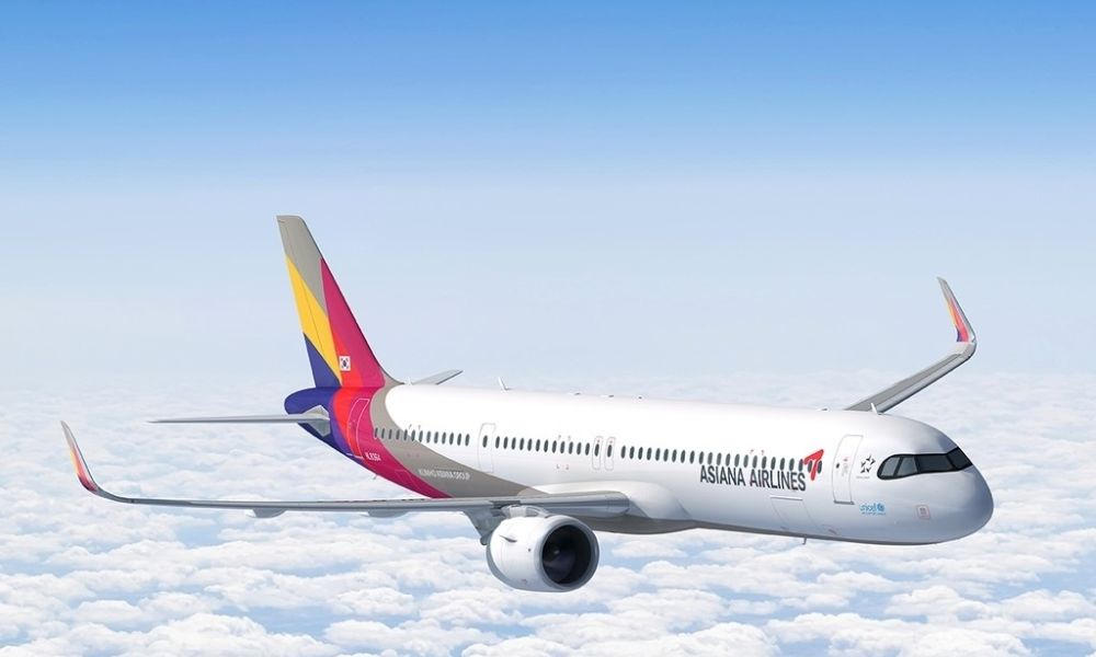 máy bay hãng Asiana Airlines