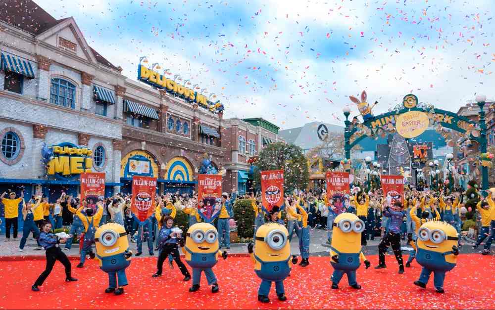 Chiều: Minion Park và các trò phù hợp gia đình