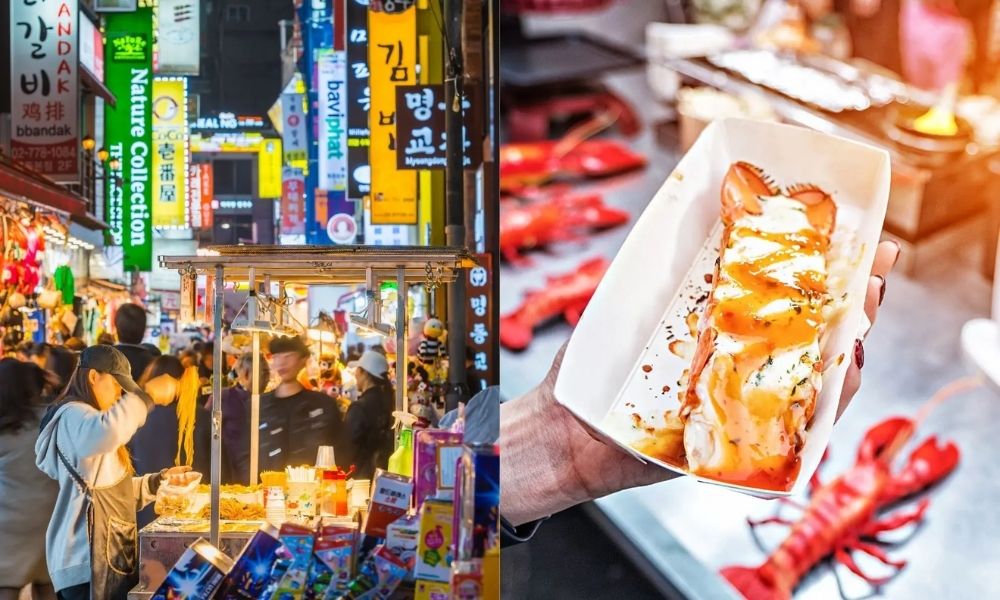 món ăn hải sản hấp dẫn