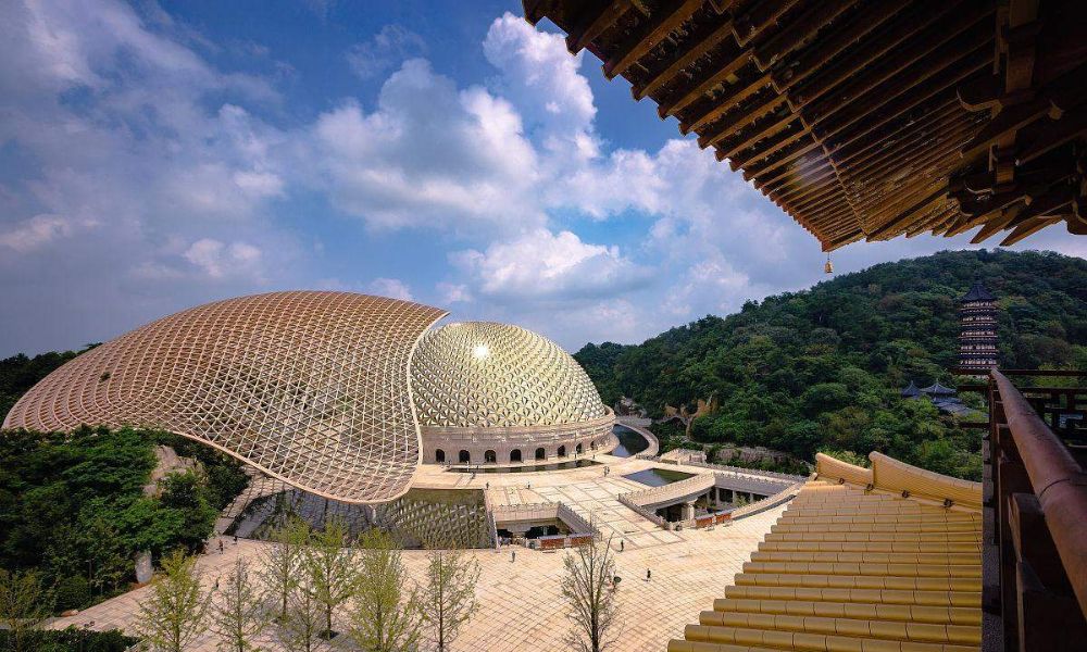 Nam Kinh có gì chơi? Lịch trình khám phá Cố đô Trung Quốc chi tiết từ A-Z 10 Ngưu Thủ Sơn (Niushoushan) – Cung điện trên mây