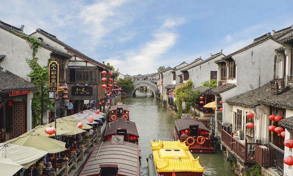 Tô Châu có gì chơi? Lạc bước giữa "Venice phương Đông" 15 Phố cổ Sơn Đường (Shantang Street)