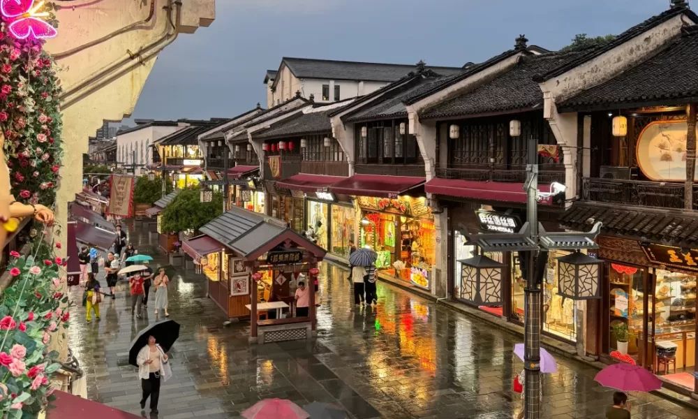 Phố cổ Thanh Hà Phương (Qinghefang Ancient Street)