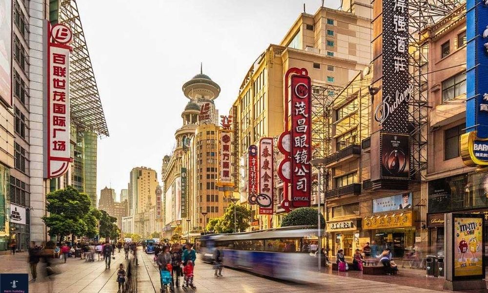 Phố đi bộ Nam Kinh (Nanjing Road)