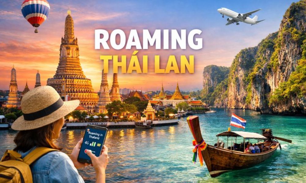 Roaming Thái Lan là gì? So sánh với SIM & eSIM Thái Lan 5 roaming thái lan