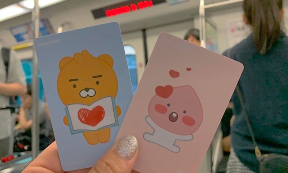 thẻ giao thông tại hàn