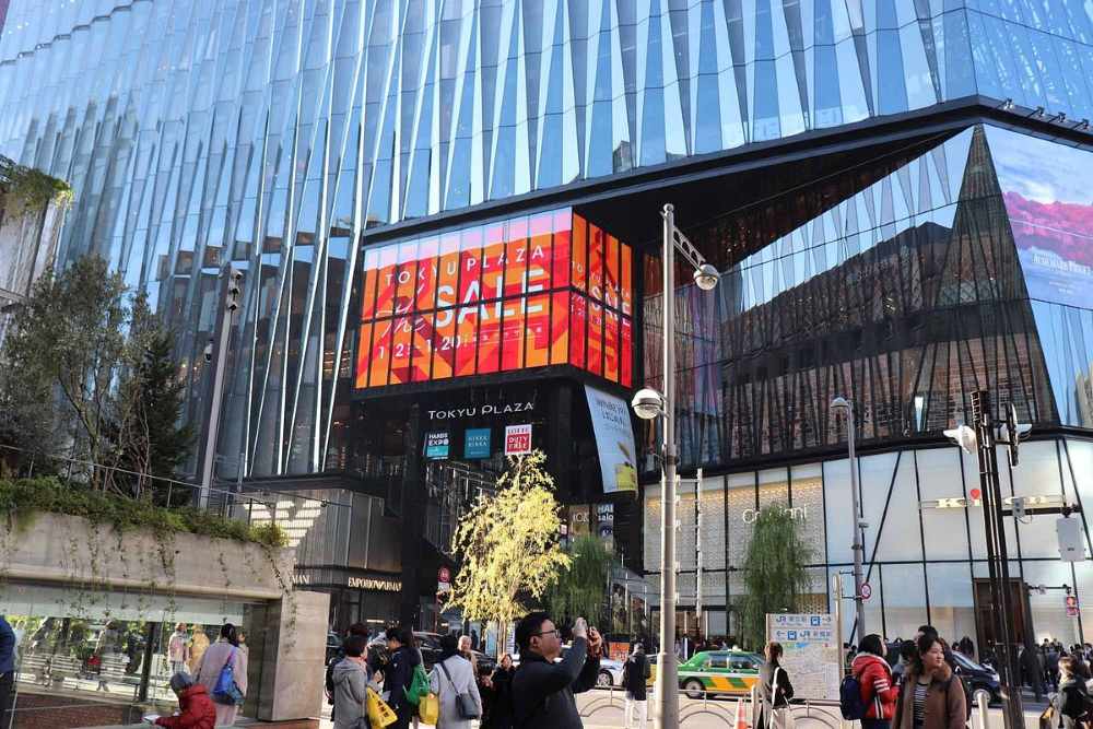 Tokyu Plaza Ginza – mua sắm gọn gàng ở khu Ginza