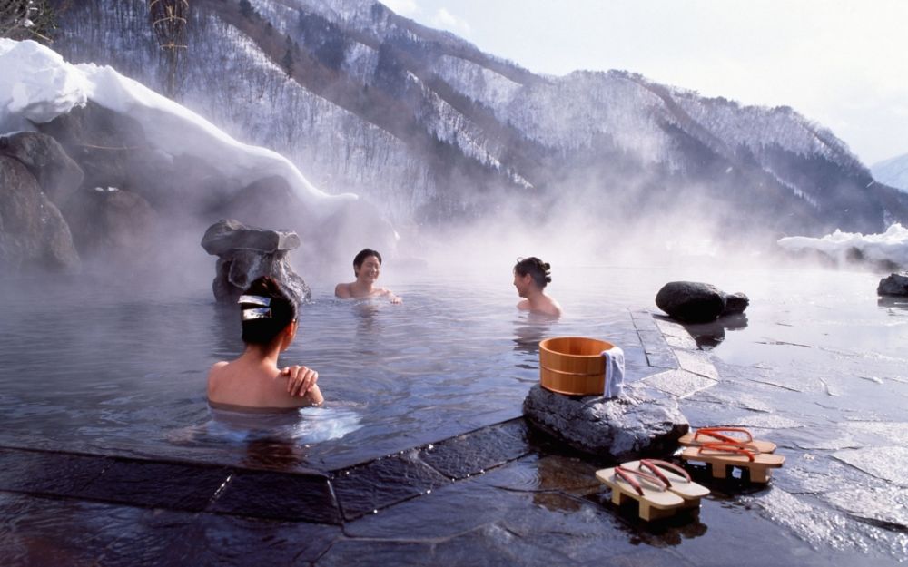 trải nghiệm onsen nhật bản