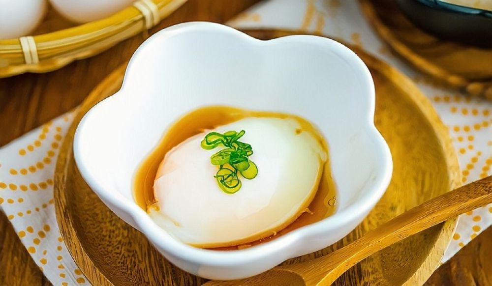 Trứng luộc suối nóng Onsen Tamago