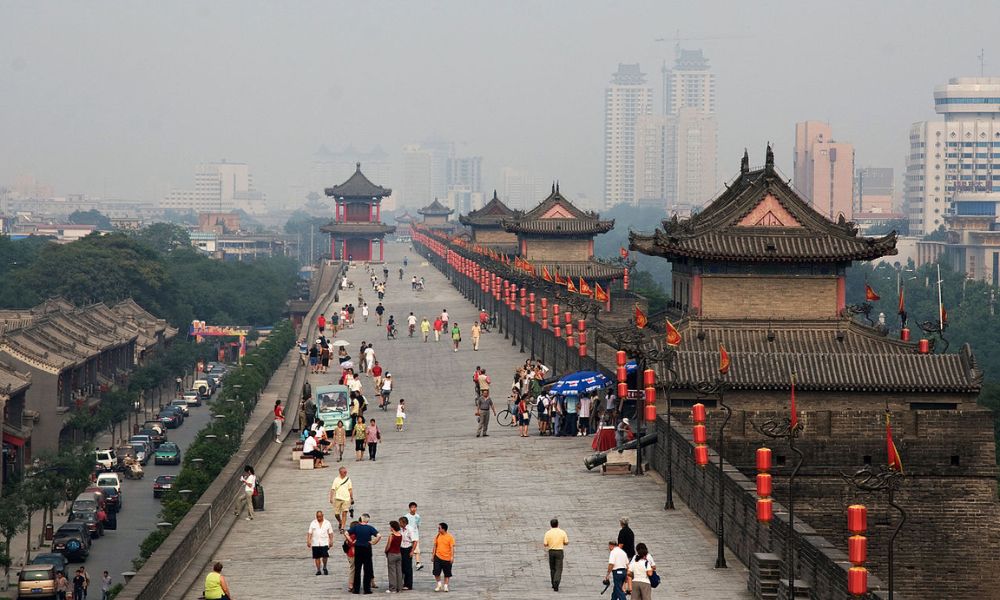 Tường thành cổ Tây An (Xi'an City Wall) 
