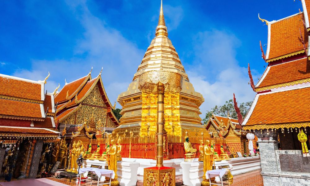 TOP 10 ngôi chùa nổi tiếng nhất ở Thái Lan nên ghé thăm 12 Wat Phra That Doi Suthep