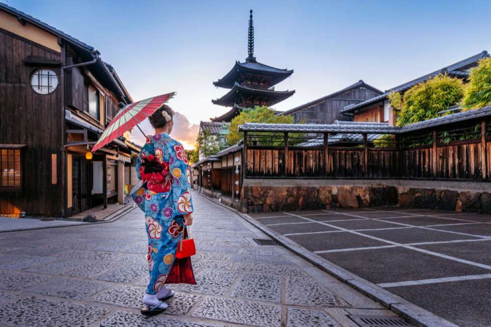 Mặc Kimono tại Kyoto - Cố đô Nhật Bản