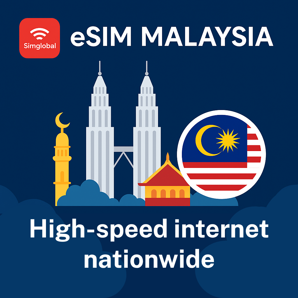 Malaysia eSIM – High-Speed Travel SIM for Malaysia