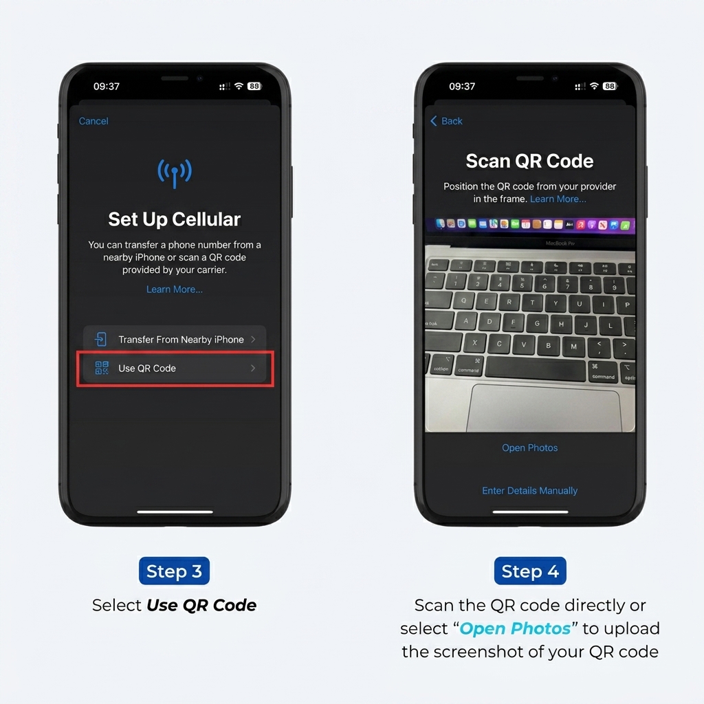 eSIM Installation Guide 11 iOS guide part 2